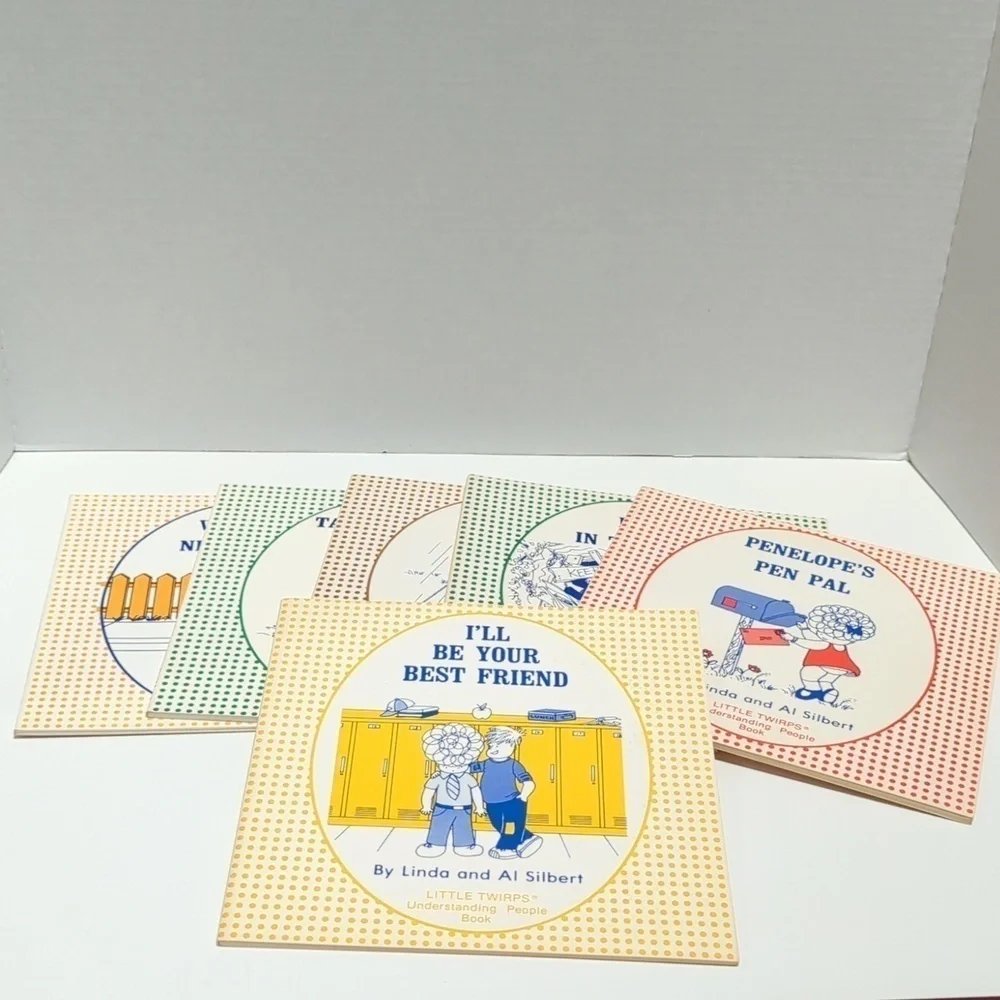 Linda & Al Silbert Little Twirps Understanding Set of 6 Paperback Books Vintage